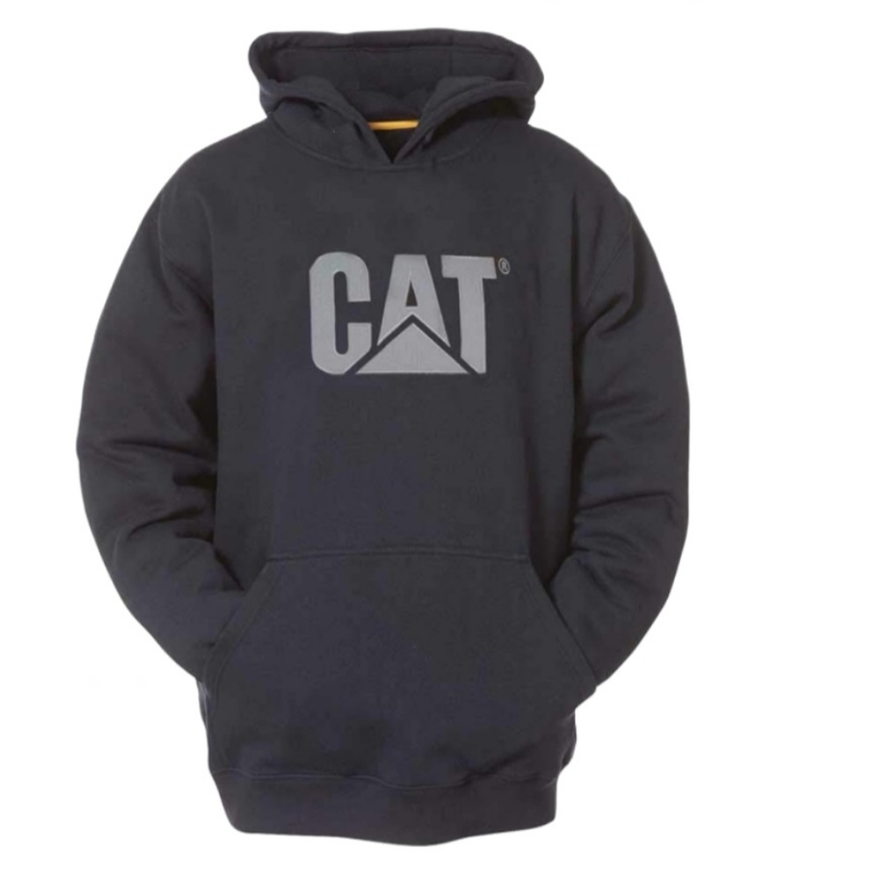 Caterpillar Men's Trademark Hooded Sweatshirt size Medium